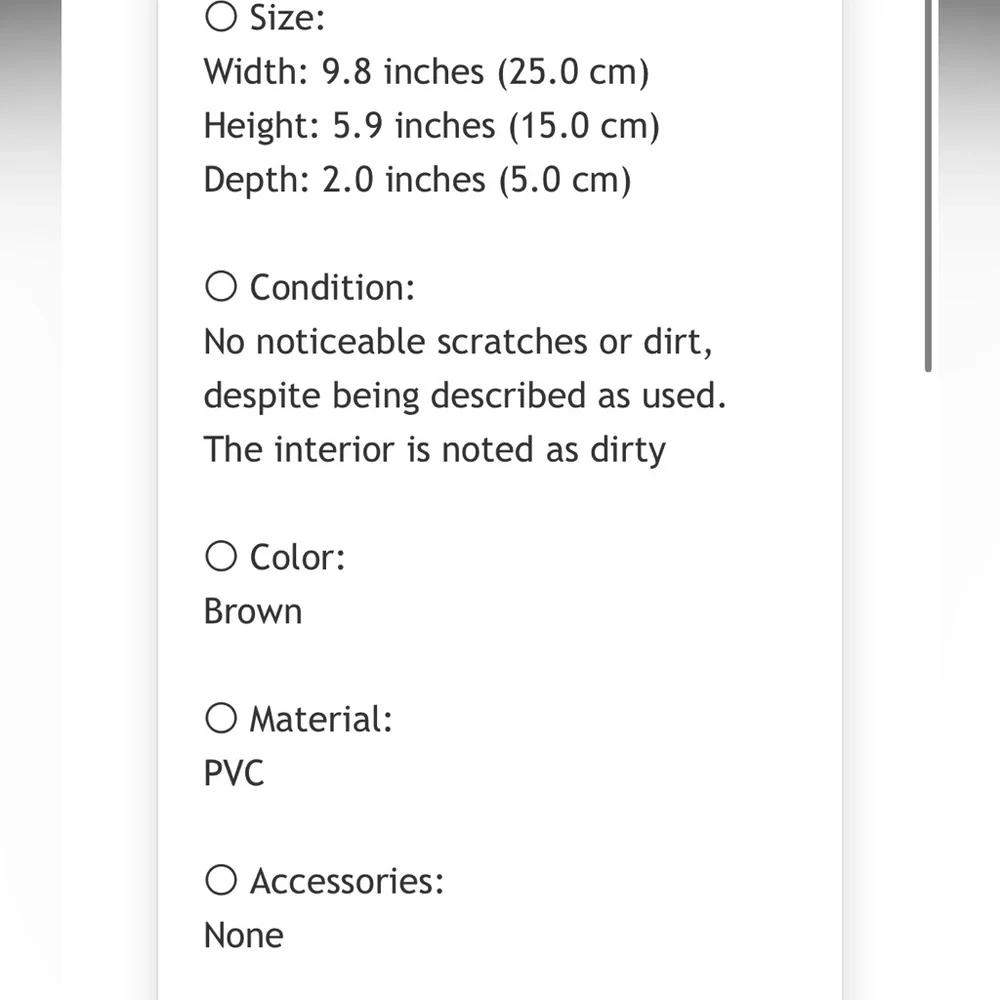 Gucci Brown Leather Clutch with Gold Logo - Picture 9 of 9